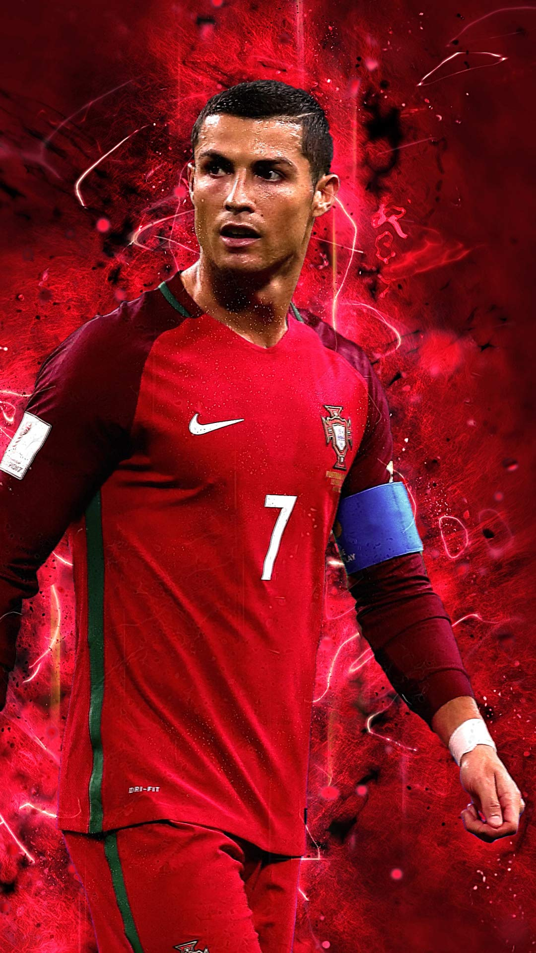 Create a powerful, ultra-realistic 8K emotionally charged double exposure artwork in a cinematic, MidJourney-inspired style. Feature the proud, upright silhouette of a professional footballer strong, composed, and radiating inner fire. Inside the silhouette, show a high-intensity football match during golden hour or under vivid red stadium floodlights. The inner figure is mid-action-dribbling or launching a shot-surrounded by blurred motion, flying turf, and an electrified crowd. The stadium glistens from light drizzle, enhancing reflections and emotional tension. Use deep reds, vibrant scarlets, sunset oranges, and glowing golds to evoke passion and energy. Background: softly lit with hazy red-orange mist and golden fog. Apply cinematic lighting, rich photorealistic textures, lens flares, light particle embers, and digital HUD overlays (player stats/match time). Blend documentary realism with emotional storytelling. Ensure both faces are identical. Style: heroic, modern, and visually rich. Detail level 1.45, background detail 1.4, with warm, dynamic contrast.